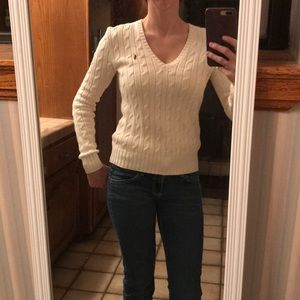 Ralph Lauren Cable Knit Sweater Small